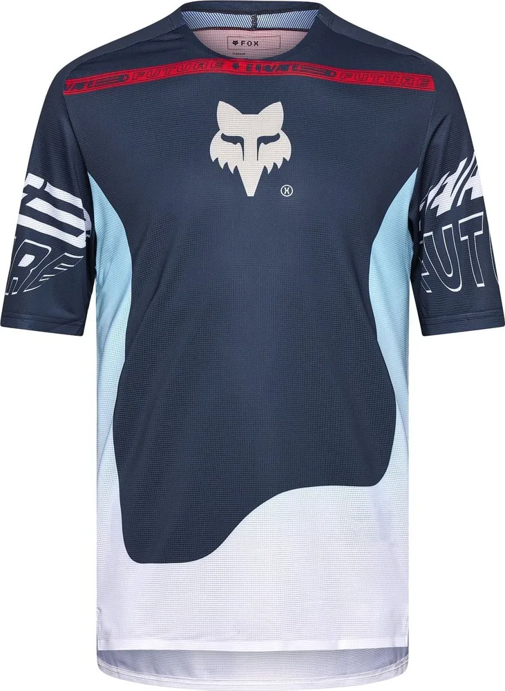 Pánsky dres Fox Flexair Elevated, krátky rukáv, Midnight