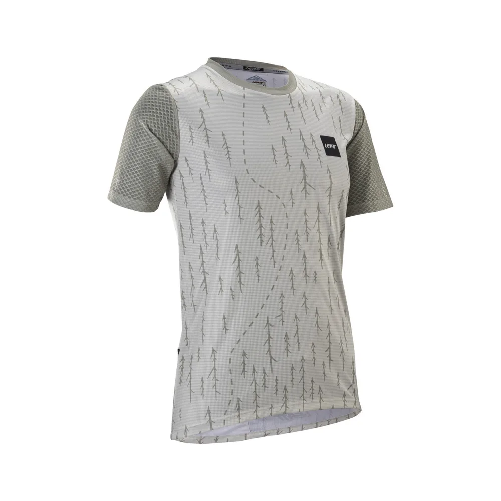 LEATT dres krátky rukáv MTB Trail 3.0 Women, Trails White