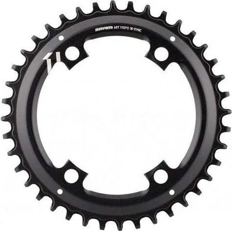 Prevodník SRAM X-Sync Asym 11S 42T 110 BCD AL3.6 BLK
