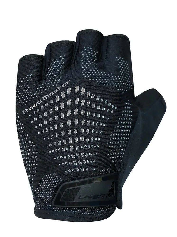 Chiba Cyklistické rukavice Road Master BLACK S, Čierna