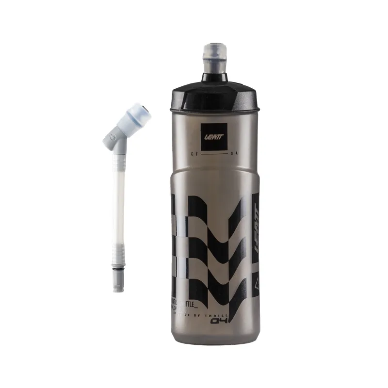 LEATT fľaša SteadySip Convertible 600ml Fidlock, Smoke