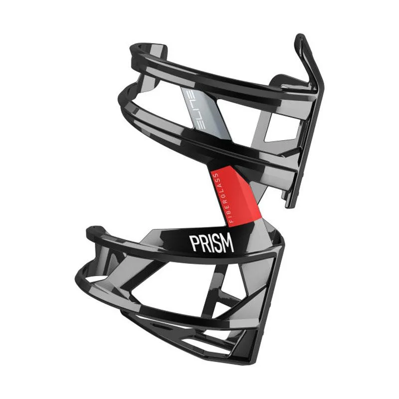 Košík PRISM L čierno/červený lesklý