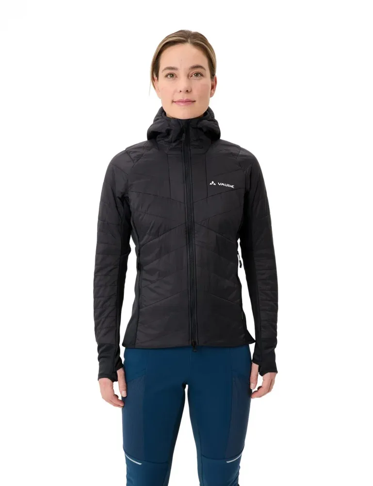 Vaude zateplená bunda Sesvenna IV, dámska, black/black