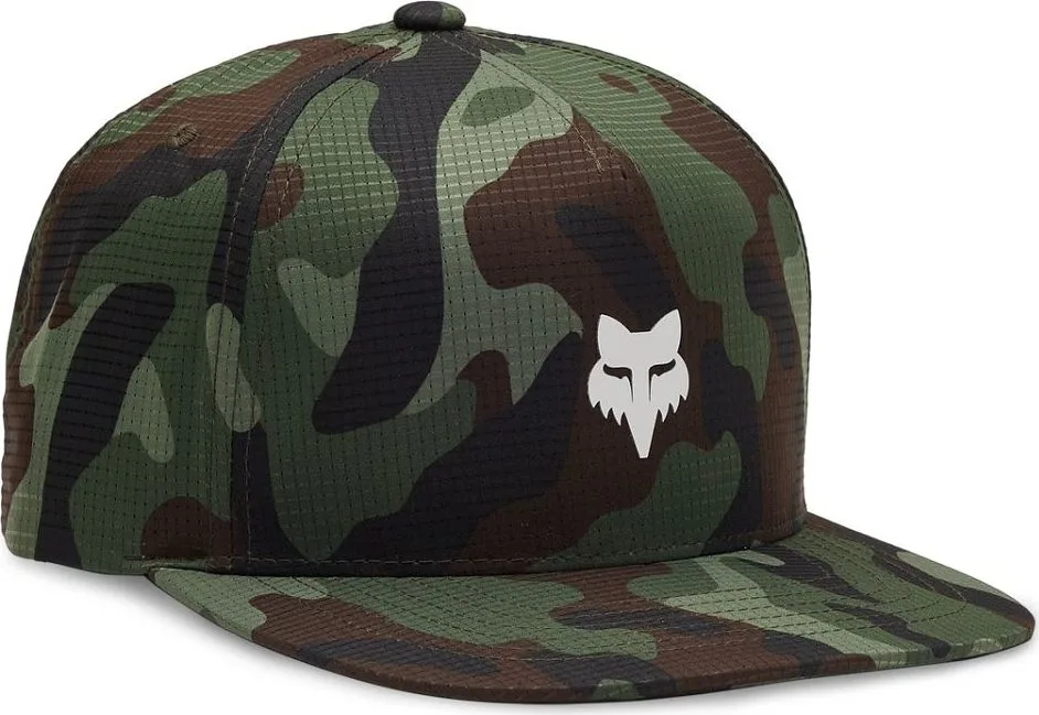 Šiltovka Fox Head Camo Tech Snapback, Green Camo