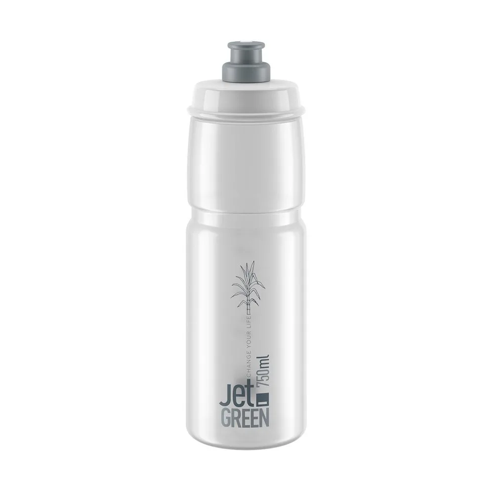 Fľaša JET GREEN 750 transparentná/šedá