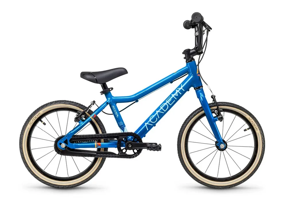 ACADEMY Detský bicykel Grade 3 - 16" 2025 Modrá, Zelená/Žltá/Modrá/Červená/Fialová