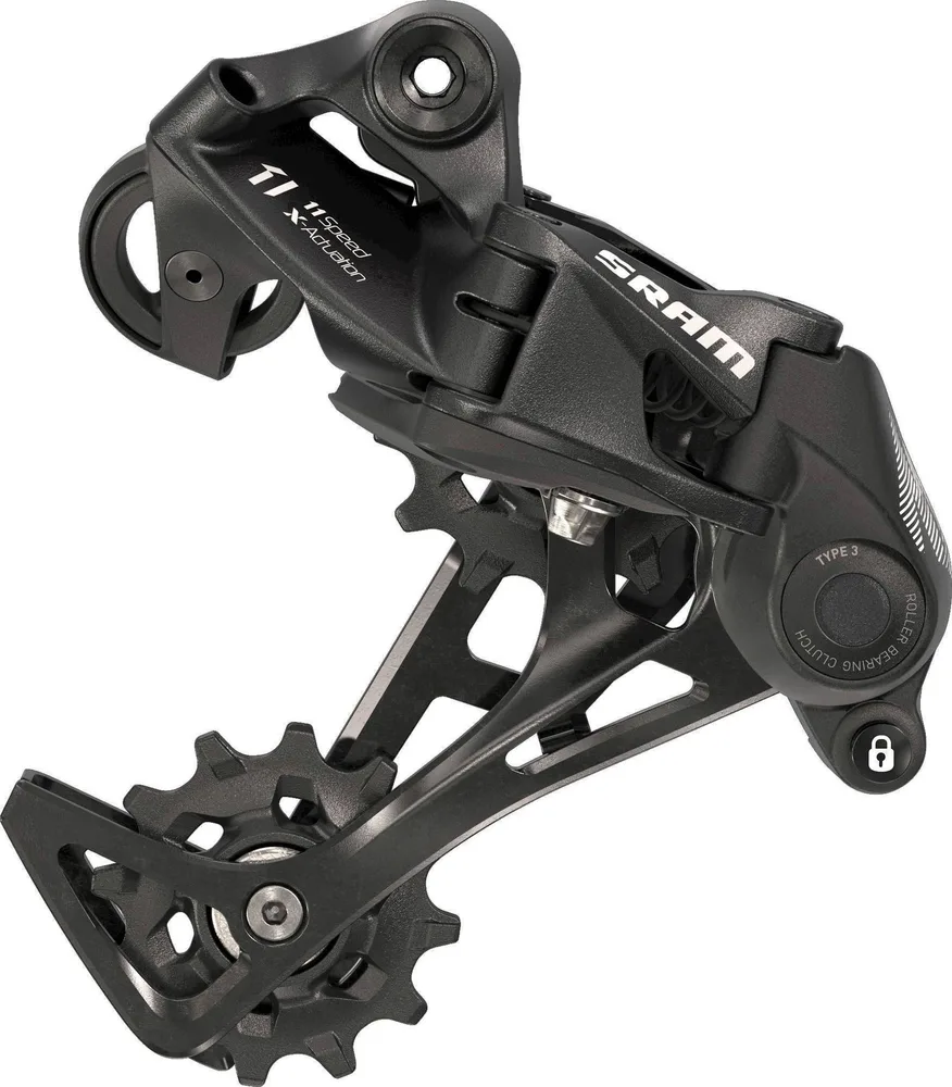 Prehadzovačka SRAM NX 1x11SPD dlhé rameno BLK