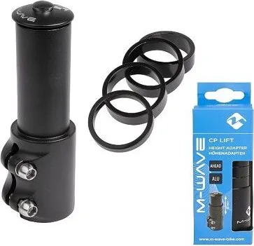 Adaptér M-Wave 28,6 mm na predĺž.stĺpika vidlice, čierny