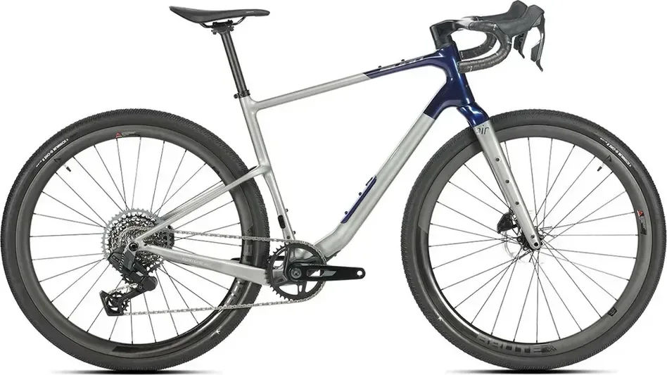 SUNN Gravelový bicykel GRAVEL VENTURE AIR S1 2026 M, Sivá/Modrá