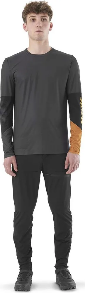 Pánsky dres s dlhým rukávom Mavic Deemax Enduro Pro Iron Gate/Mineral Yellow