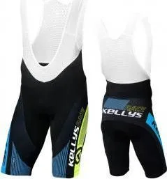 Kraťasy Kellys PRO Race s trakmi a vložkou, Black/Blue