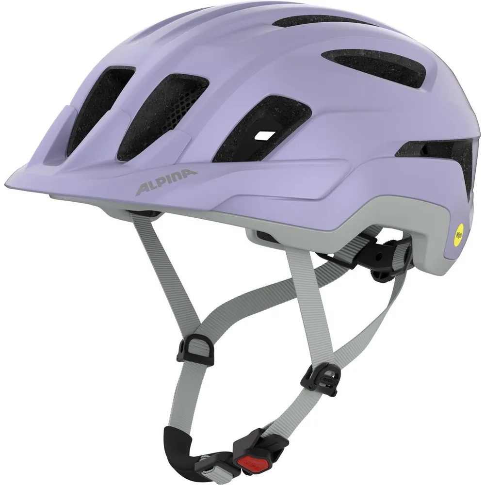 ALPINA Cyklistická prilba PARANUS MIPS bledo-fialová (lilac-grey matt)