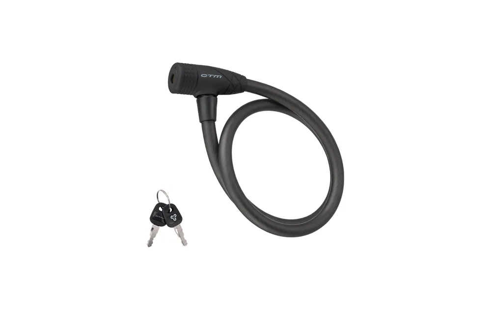 Zámok špirálový CTM CABLE, 12x850mm