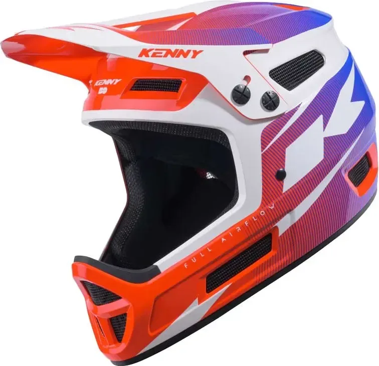 KENNY Cyklistická prilba DOWNHILL ELITE Patriot 2025 XL, Červená