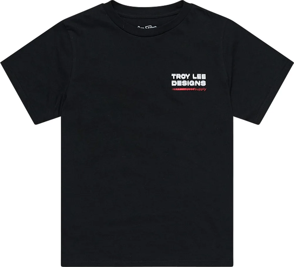 Detské tričko s krátkym rukávom TLD Factory Black