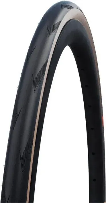 Plášť PRO ONE 700x32C (32-622) 127EPI 345g TLE Evo V-Guard Super Race Addix Race hnedý bok skladací