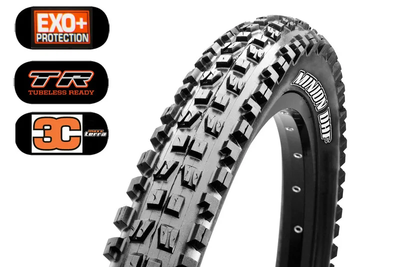 Maxxis plášť MINION DHF 27.5" x 2.50WT - 3CG/EXO+/TR, 60TPI, kevlar