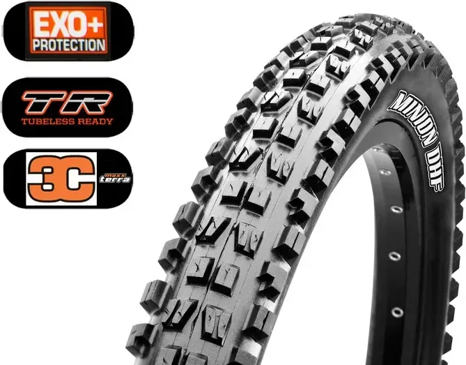 Maxxis plášť MINION DHF 27.5" x 2.50WT - 3CG/EXO+/TR, 60TPI, kevlar