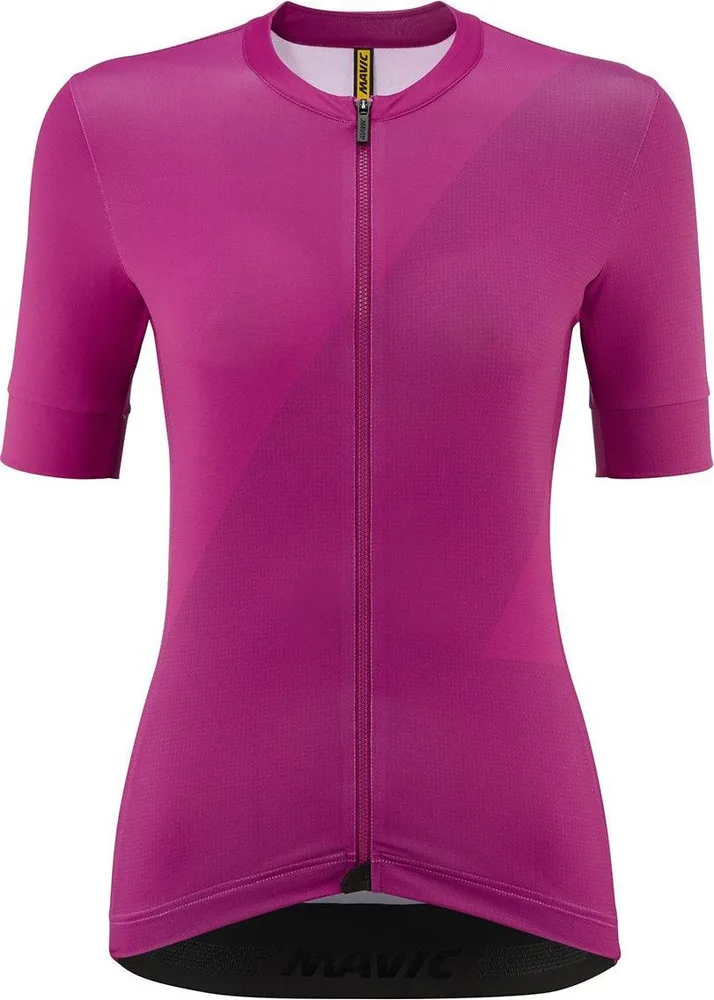Dámsky dres s krátkym rukávom Mavic Aksium Graphic Big M/Fuchsia