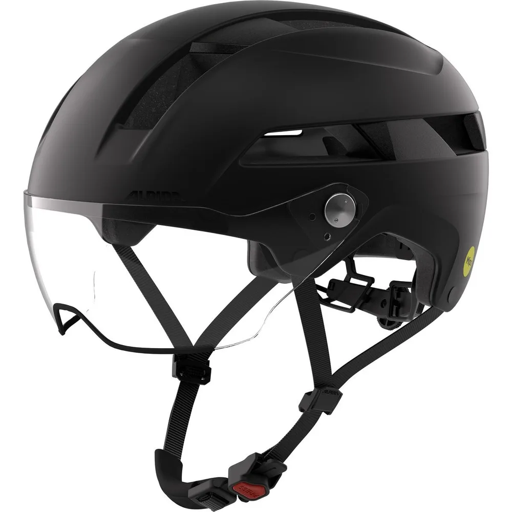ALPINA Cyklistická prilba BLOOM VISOR MIPS black matt