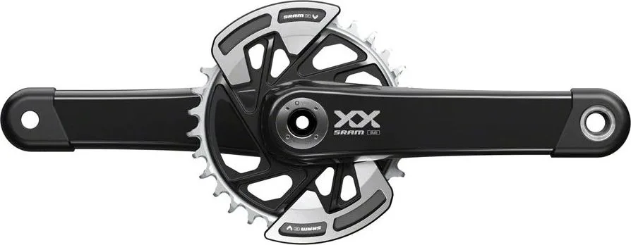 Kľuky SRAM XX Eagle Q174CL55 DUB165 BLK 2G32TT