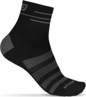 Ponožky pánske Etape Sox, veľ.M/L (40-43 cm), čierno/antracitová