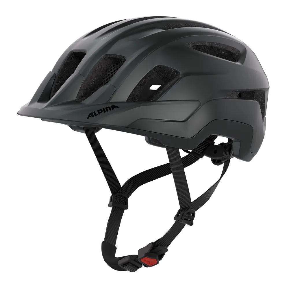ALPINA Cyklistická prilba PARANUS black matt