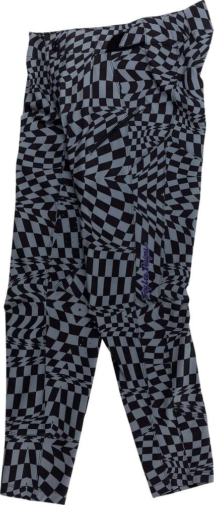 Dámske nohavice TLD Lilium Twisted Checkers Black