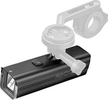 Svetlo predné RockBros, 1500 Lm., USB nabíjanie. V cene výrobku je zahrnutý recykl.pop.pre SR v sume 0,1248 €/kg.