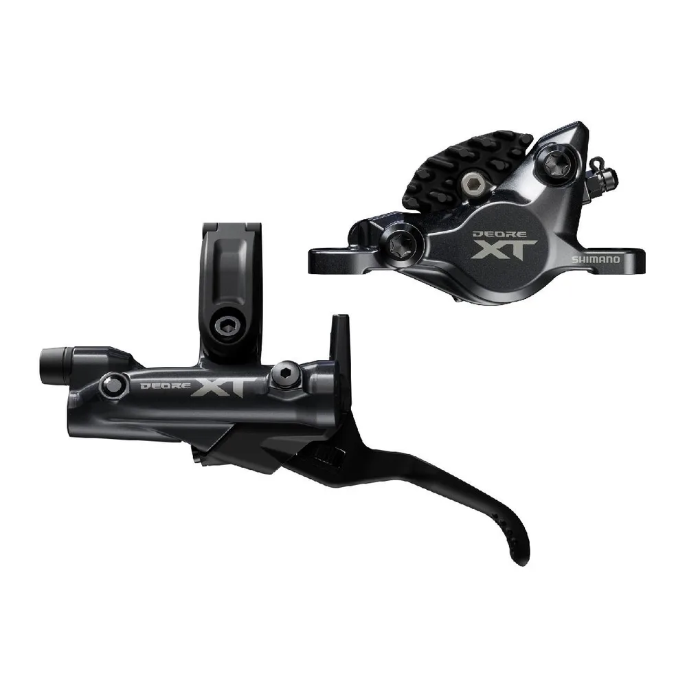 Brzda hydr. XT I-M8200 predná čierna Post Mount 1000mm had.+plat. G05A