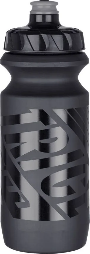 Fľaša CTM Trice 0,6 l - čierna/čierne logo