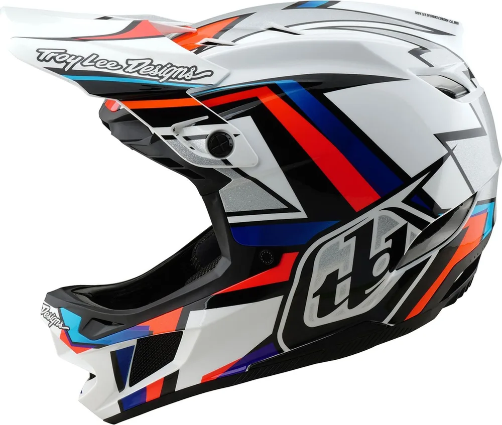 Prilba TLD D4 Composite Frames White / Silver