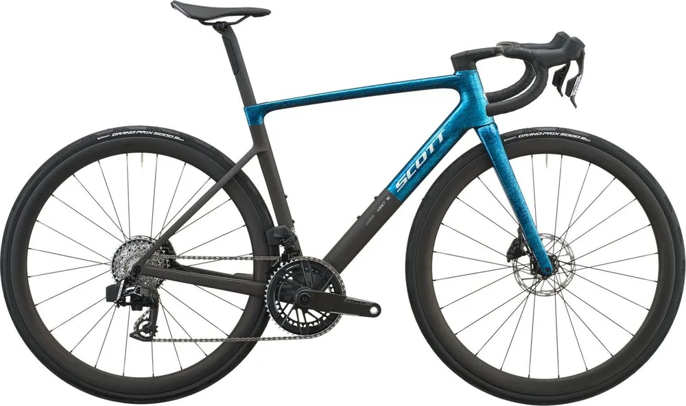 Scott Addict RC Team, Watery Blue/carbon Black