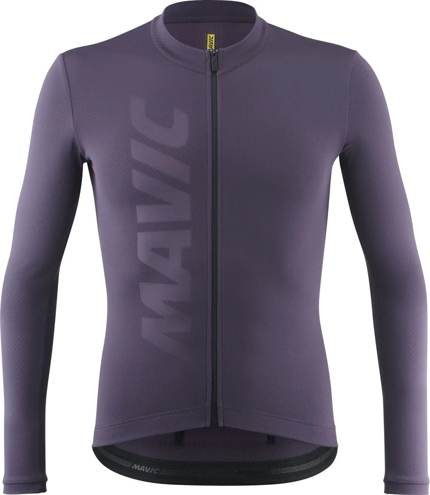 Pánsky dres s dlhým rukávom Mavic Aksium Thermo Purple Velvet