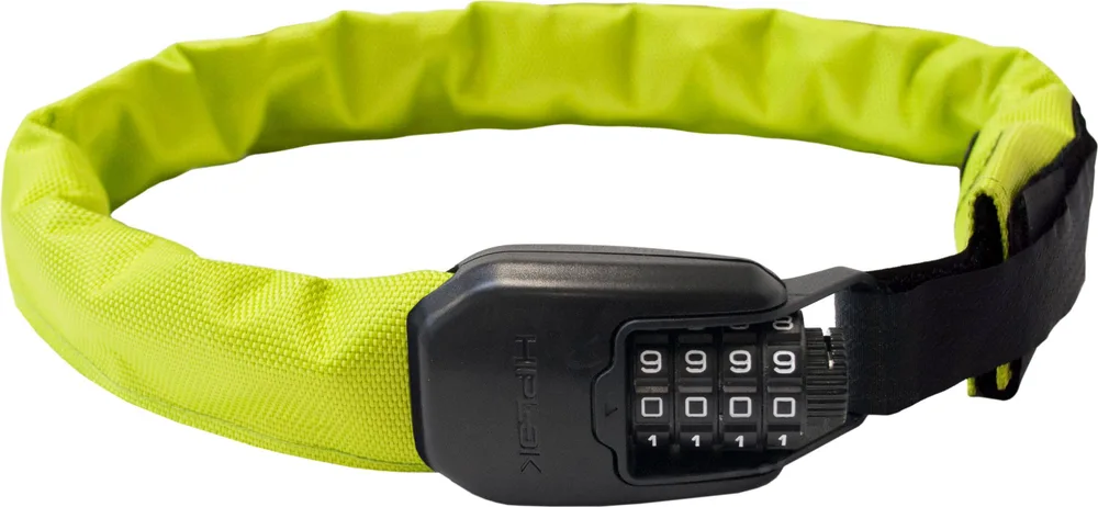 Zámok Hiplok Spin Neon Yellow