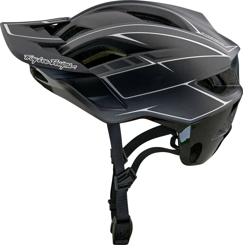 Prilba TLD Flowline SE MIPS Pinstripe Charcoal / Black