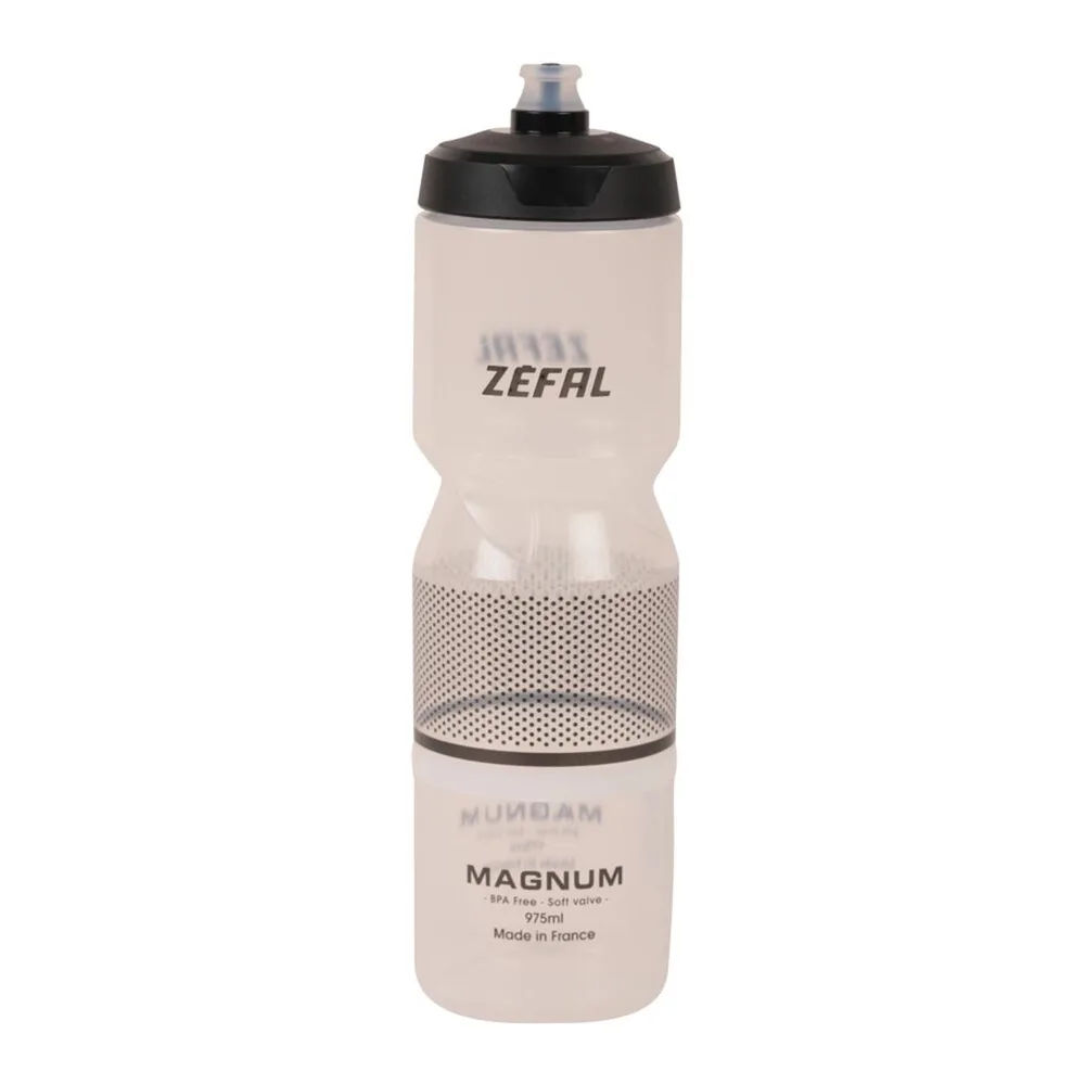 Fľaša MAGNUM SOFT 975ml transparentná/čierna