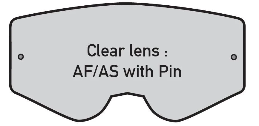KENNY TRACK/TRACK+ Clear lens