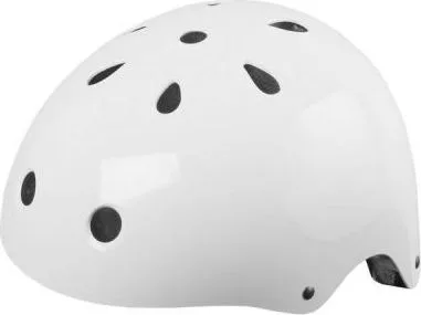 Prilba BMX, biela,veľ.54-58cm