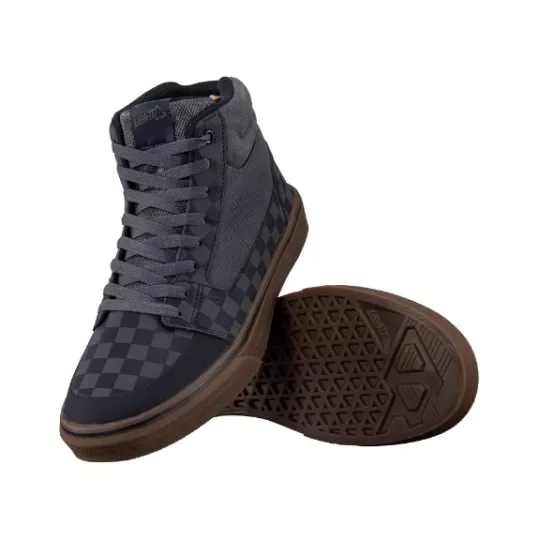 LEATT cyklistická obuv Flat 1.0 Hi, Graphite