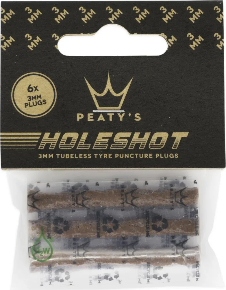 Sada náhradných knôtov Peaty's Holeshot (6x 3 mm)