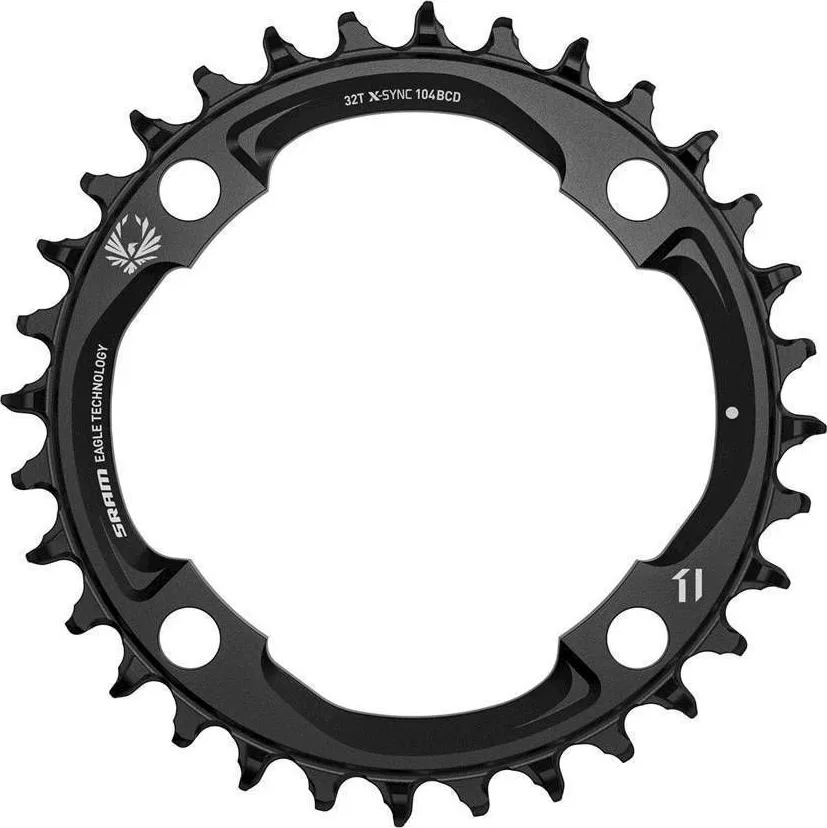 Prevodník SRAM X-Sync Eagle 32T 104 BLK