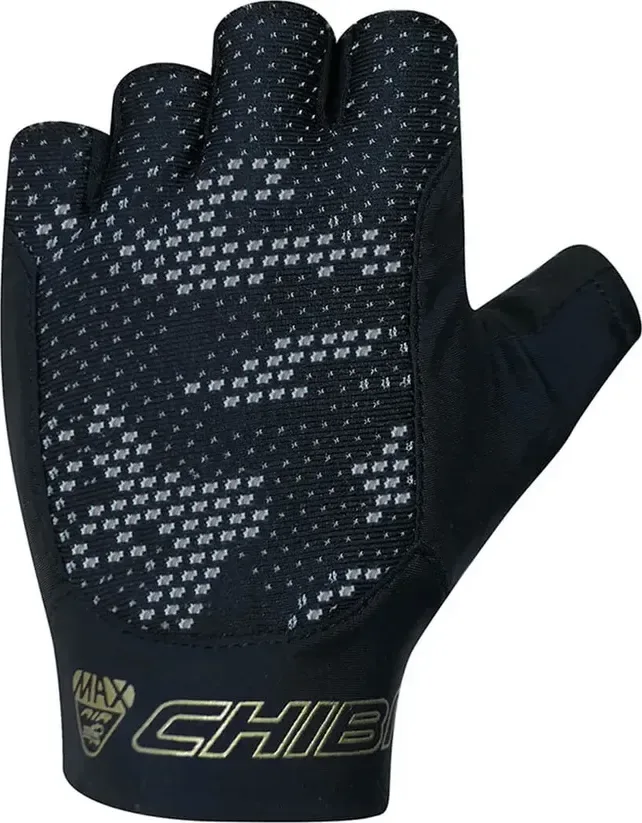Chiba Cyklistické rukavice Pure Race BLACK L, Čierna