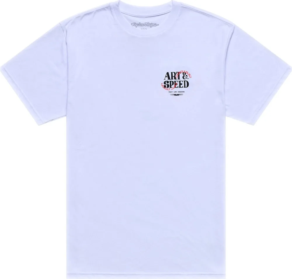 Tričko s krátkym rukávom TLD Pink Slips White