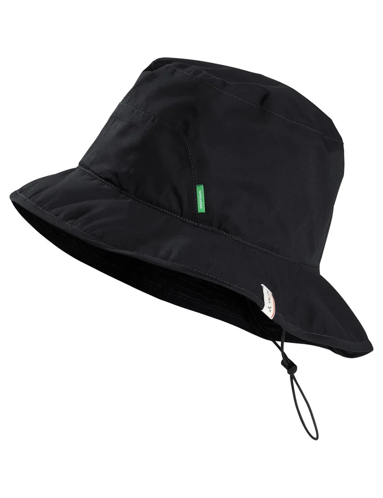 Vaude nepremokavý klobúk Escape, unisex, black