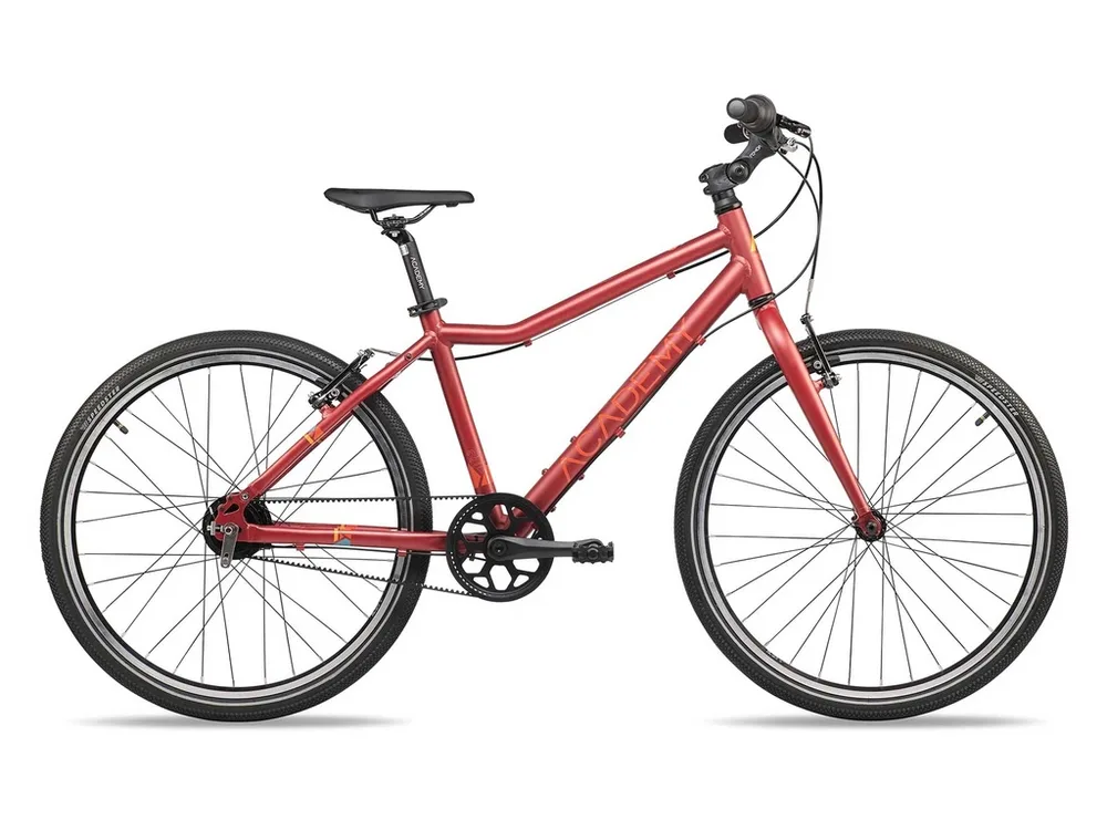 ACADEMY Detský bicykel Grade 5 Belt 24" 2025 Červená, Žltá/Modrá/Fialová