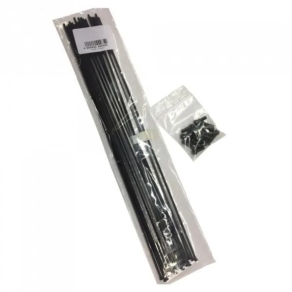 VISION sada drôty + niple METRON40 predné+zadné NDS 272mm SK039W (5ks)