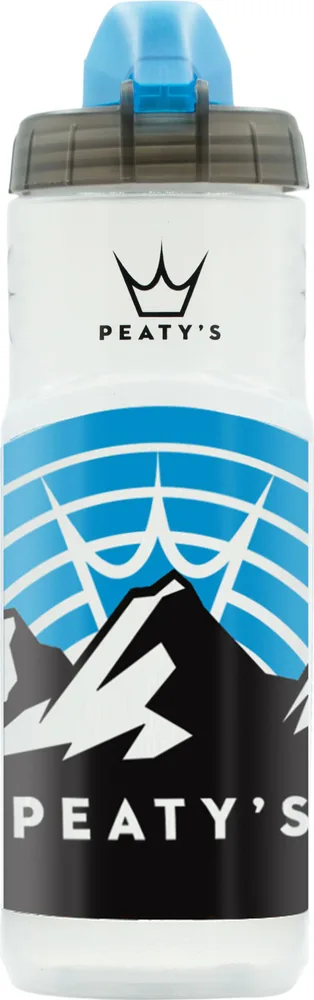 Fľaša Peaty's x Fidlock Lockin Sunrise Clear 600 ml