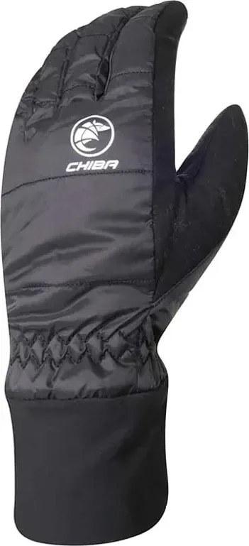 Chiba Zimné cyklistické rukavice pre dospelých City Liner čierne L, Čierna