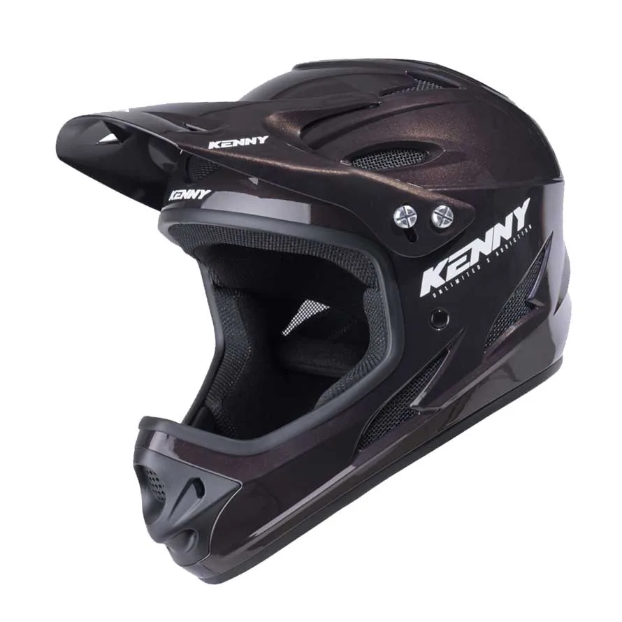 KENNY Cyklistická prilba DOWNHILL SOLID Black XL, Čierna